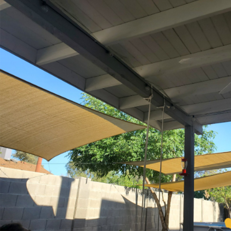 Güneşlik ağı nasıl kurulur